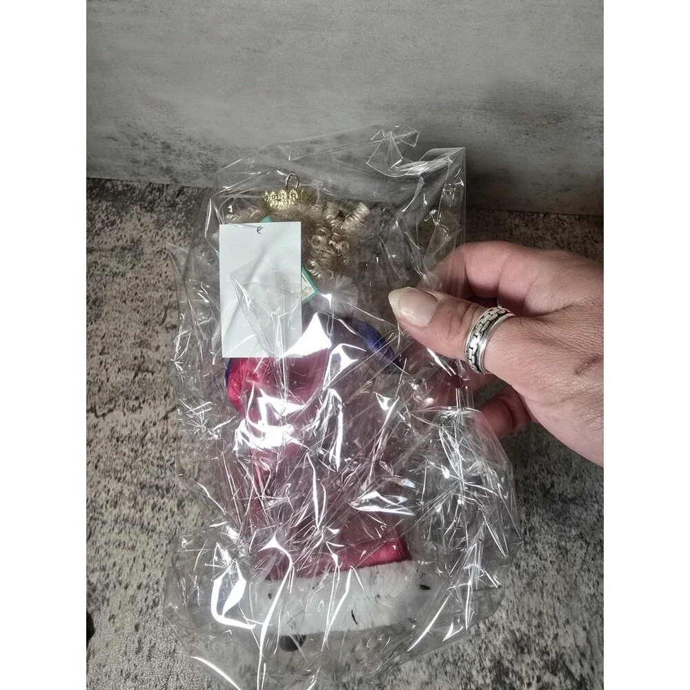 Soffieria De Carlini Christmas Ornament Mouse King Vintage  NWT Original Package
